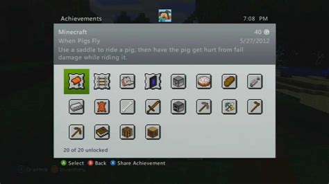 x360 achievements|minecraft xbox 360 achievement guide.